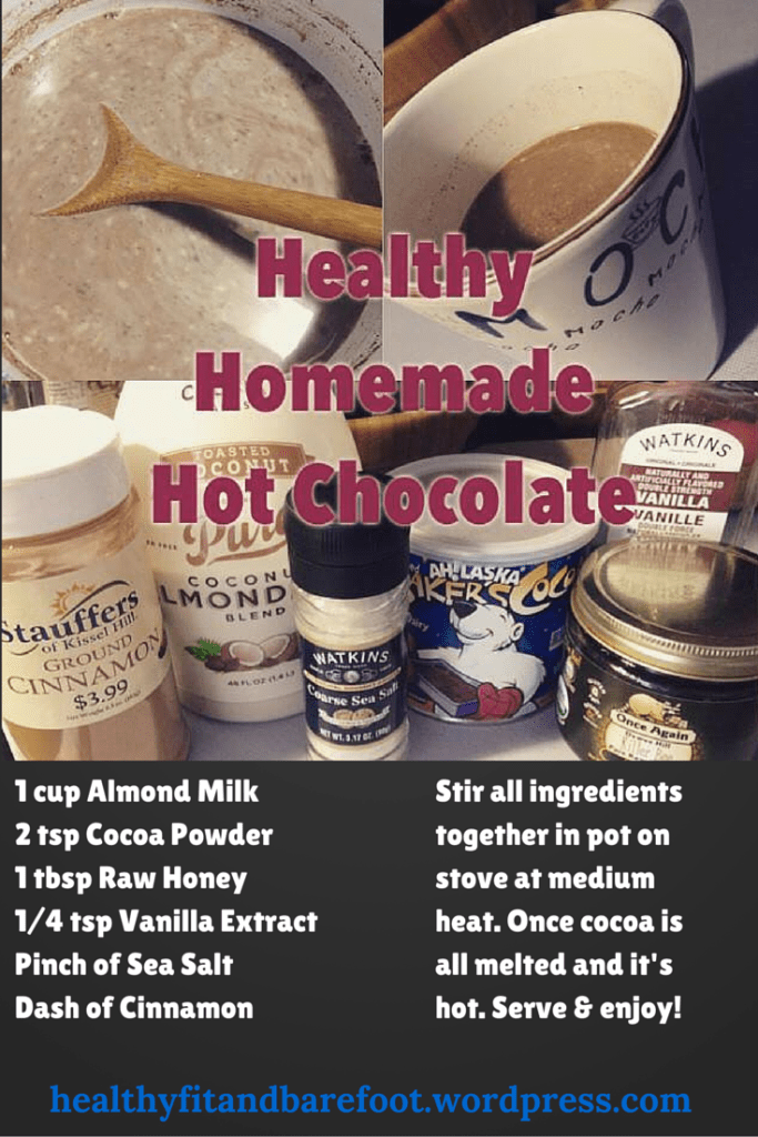 1 cup Almond Milk2 tsp Cocoa Powder1