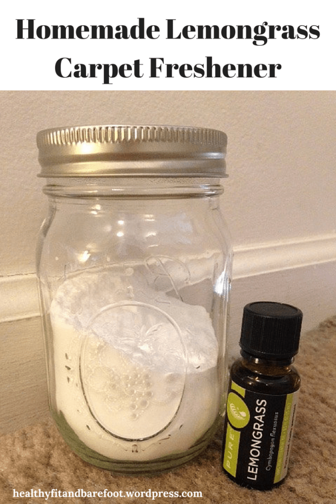 Homemade Lemongrass Carpet Freshener from Healthy, Fit & Barefoot!