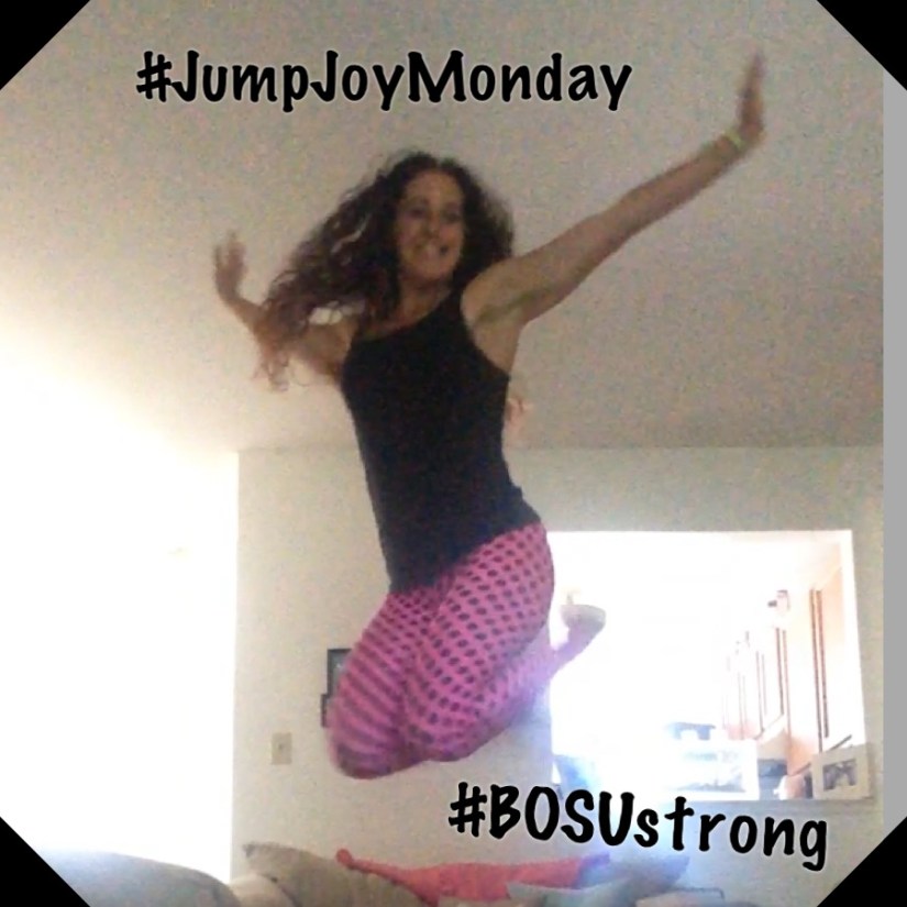#jumpjoymonday - #BOSUstrong Challenge