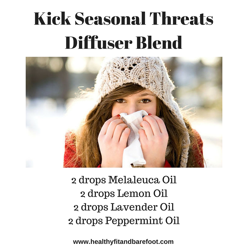 Kick Seasonal Threats Diffuser Blend | Healthy, Fit & Barefoot!