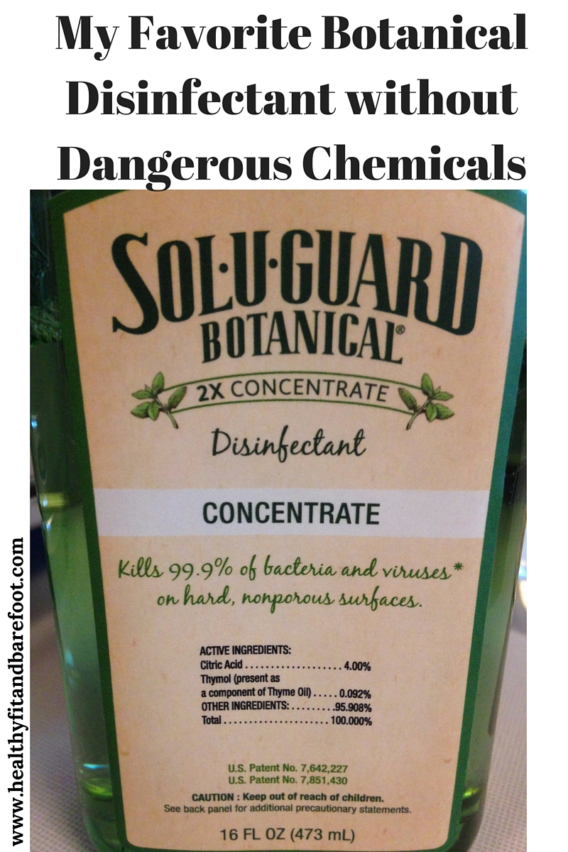Sol-U-Guard Botanical Disinfectant | Healthy, Fit & Barefoot!