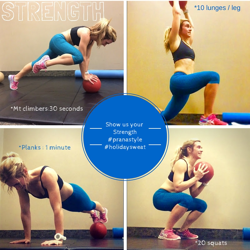 #HolidaySweat workout