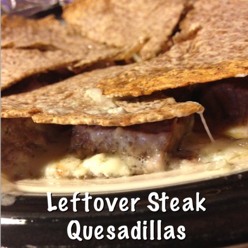 Leftover Steak Quesadillas | Healthy, Fit & Barefoot!