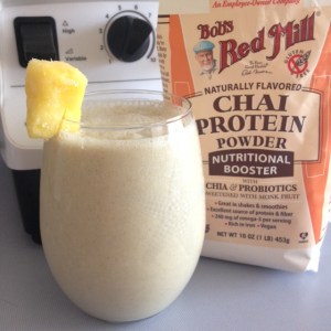 Pineapple Chai Protein Smoothie