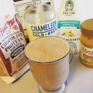 Chocolate Peanut Butter Mocha Smoothie