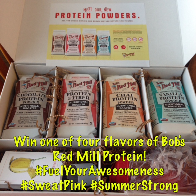 #FuelYourAwesomeness Protein Giveaway from Bob's Red Mill! #SummerStrong