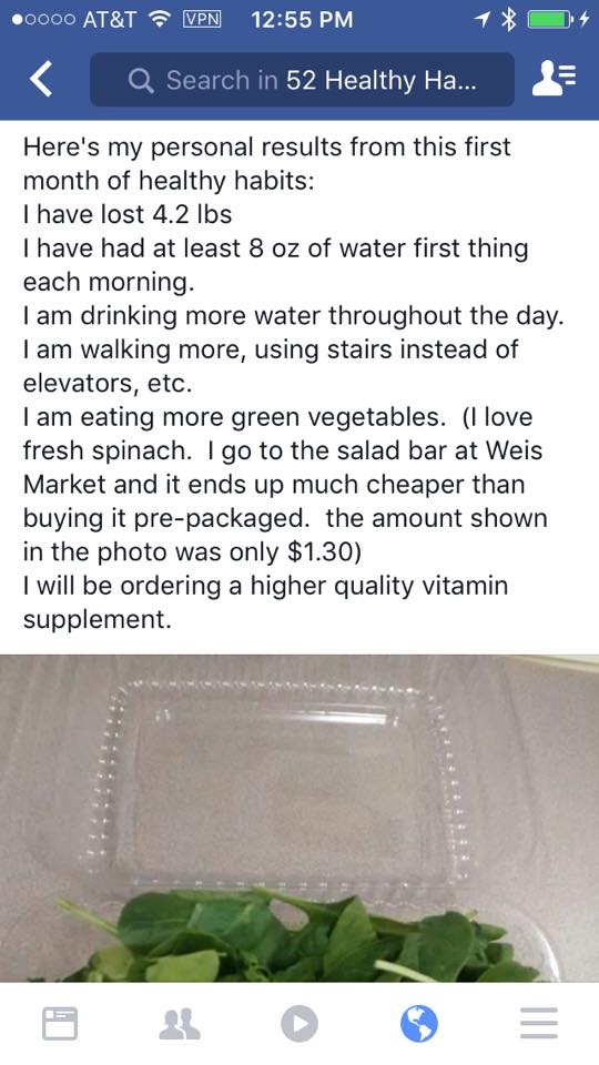 52 Healthy Habits Testimonial | Healthy, Fit & Barefoot!