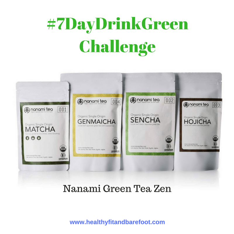 #7DayDrinkGreen Challenge | Healthy, Fit & Barefoot!