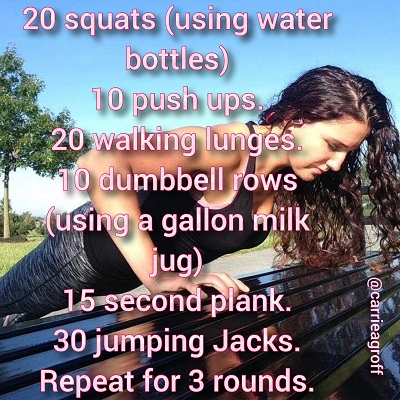 Beginner Strength Training Workout | Healthy, Fit & Barefoot!