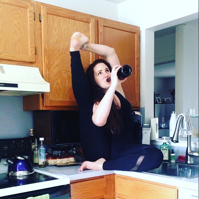 Yoga and Wine with Carrie A Groff | Healthy, Fit & Barefoot!